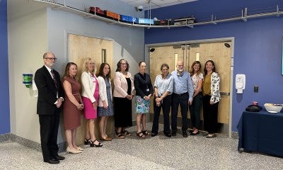 Model train moved from Jefferson Abington Hospital to the LVHN Children’s ER