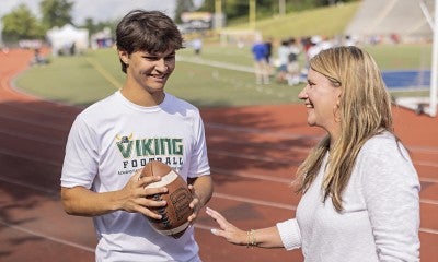 High School Athlete Makes Big Comeback From Knee Surgery at LVHN