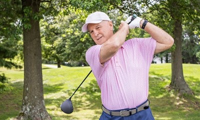 Doctors and therapists at Lehigh Valley Orthopedic Institute help golfer get back on course.