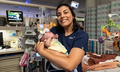 Arianna Guerino story reflects what’s possible at LVHN – where nurses are trusted, empowered and celebrated for the lives they help shape.