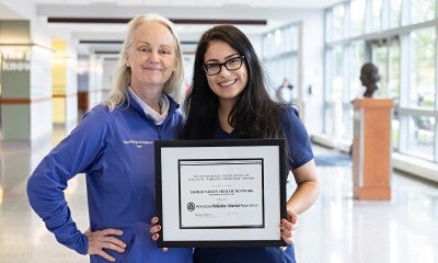 LVHN nurse Kayley Hertzog brings holistic care to the neuro ICU, earning national recognition for advancing patient and colleague well-being.
