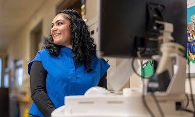 Health Care Futures program helped Jamalia Torres go from high school student to full-time patient care partner and now, she's a student nurse.