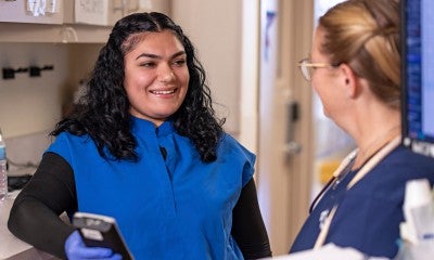 Health Care Futures program helped Jamalia Torres go from high school student to full-time patient care partner and now, she's a student nurse.