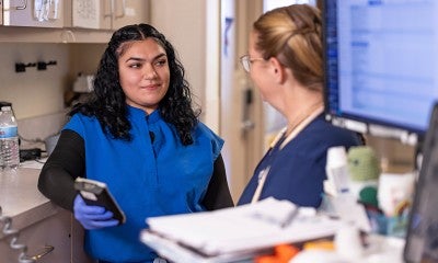 Health Care Futures program helped Jamalia Torres go from high school student to full-time patient care partner and now, she's a student nurse.