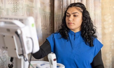 Health Care Futures program helped Jamalia Torres go from high school student to full-time patient care partner and now, she's a student nurse.