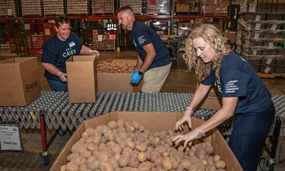 LVHN Supports Second Harvest Food Bank With Day of Caring Donations and Volunteers