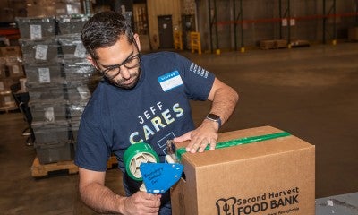 LVHN Supports Second Harvest Food Bank With Day of Caring Donations and Volunteers