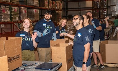 LVHN Supports Second Harvest Food Bank With Day of Caring Donations and Volunteers