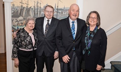 Peggy Hecht, Bill Hecht, Paul Wirth and Linda Lapos, MD, at LVHN's “Sotto le Stelle” benefit dinner