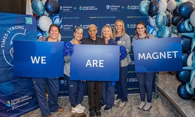 For the sixth time, Lehigh Valley Hospital (LVH), part of Jefferson Health, attained Magnet® recognition from the American Nurses Credentialing Center (ANCC)’s Magnet Recognition Program®