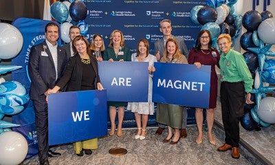 For the sixth time, Lehigh Valley Hospital (LVH), part of Jefferson Health, attained Magnet® recognition from the American Nurses Credentialing Center (ANCC)’s Magnet Recognition Program®