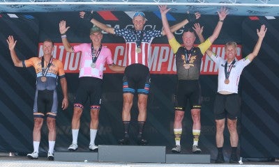 Neal Stansbury, MD, is an LVHN orthopedic surgeon. He is a heart transplant recipient who is determined to win another cycling championship. 