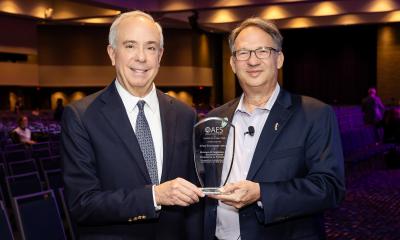 Michael Sperling, MD, Recognized with AES Founders Award
