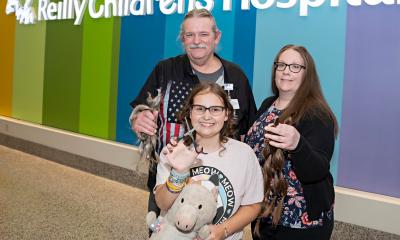 Two Jefferson Health colleagues donate their hair to support children with cancer