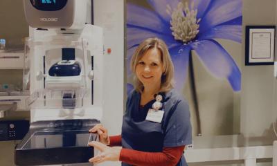 Mammography technologist Jodi Hooven with Breast Health Services at Lehigh Valley Hospital–Hecktown Oaks