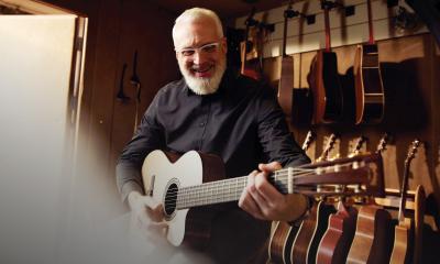 Martin Guitar’s Tim Teel had his heart rhythm restored by LVHN, part of Jefferson Health