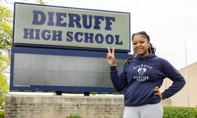  Janayah Page received a meniscal transplant at Lehigh Valley Orthopedic Institute.