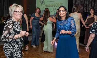 The seventh annual Champions Gala celebrated cancer survivors, caregivers and donors, as well as the latest advancements in cancer care and treatment.