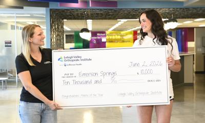 Allentown Central Catholic High School’s Emerson Springs was named the 2026 Female Athletes of the Year and awarded a $10,000 scholarship.