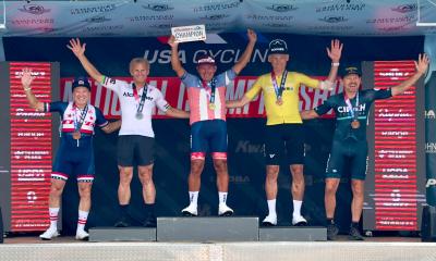 Dr. Neal Stansbury won two silver medals at the 2026 USA Cycling Masters and Junior Road National Championships.