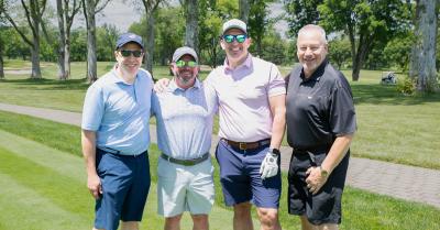 Lead sponsors Crothall Healthcare with Joe Pinto, Regional COO, LVH–Pocono, Dickson City & Hecktown Oaks (center left), and Keith Micucci, COO, LVH–Muhlenberg (center right).