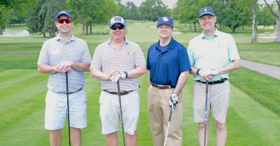 Thanks to Norris McLaughlin, one of two lead sponsors, and their foursome on the Old Course.
