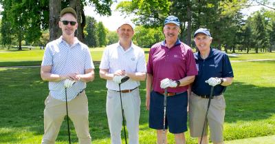 L–R  Timothy Friel, MD, David Burmeister, DO, Anthony Auteri, MD, and Robert Murphy, MD