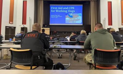 Jefferson Health K-9s Dexter and Cisco Host Training Seminar