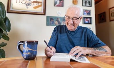 Fast action by EMS and a medical team at LVHN made a significant difference in man’s stroke recovery.