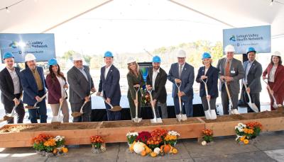 Lehigh Valley Hospital–Coopersburg groundbreaking
