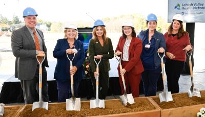 Lehigh Valley Hospital–Coopersburg groundbreaking