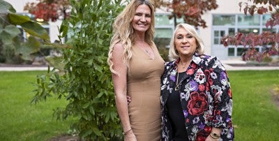 Lori Alfonse with Olivia Shannon