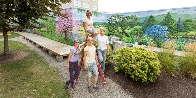 Healing Garden Mural Completion Celebrated at Lehigh Valley Hospital (LVH)–Cedar Crest