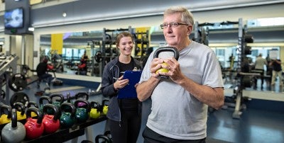 Dave Mancke leaned on LVHN Fitness, both before and after his COVID-19 diagnosis