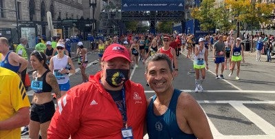Kati Holmes, Boston Marathon