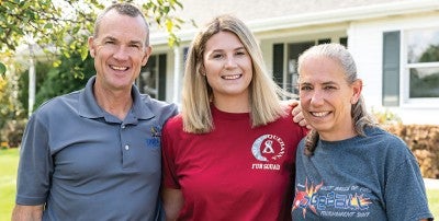 Pam, Kevin and Leah John support LVHN's Regional Burn Center
