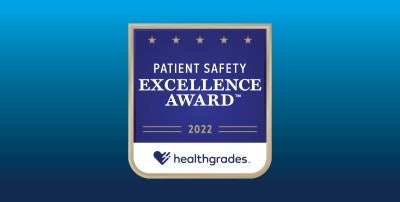 Coordinated Health–Allentown received a 2022 Patient Safety Excellence Award™, 