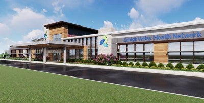 Lehigh Valley Hospital–Carbon rendering