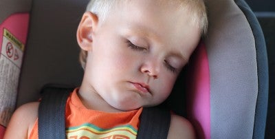 Baby in car seat