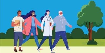 Lehigh Valley Heart and Vascular Institute has joined with Allentown’s Million Clicks for Million Hearts program to get more people walking.