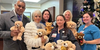 Frannie Burgos, family and friends donate 100+ stuffed animals to LVH–Schuylkill