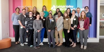 Cystic Fibrosis Center team at Lehigh Valley Reilly Children’s Hospital 