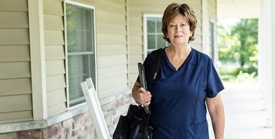 Ann Foster, RN, reflects on what she loves about her nursing career with Lehigh Valley Home Care–Pocono