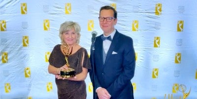 LVHN-sponsored video Give Me Shelter: Suicide receives Emmy award from the National Academy of Television Arts and Sciences