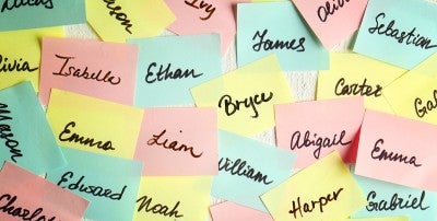 Baby names at LVHN 2023