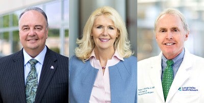 Three LVHN Leaders Among Lehigh Valley Business Power 100