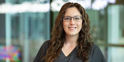 Courtney Miller, PTA, with the Inpatient Rehabilitation Center (IRC) for Lehigh Valley Health Network (LVHN), part of Jefferson Health, at Cedar Crest, completed the APTA Advanced Proficiency Pathway for PTA’s in Wound Management, one of only four in the nation.
