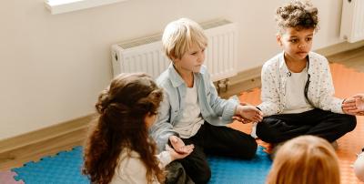 An age-old practice is helping students and teachers manage stress