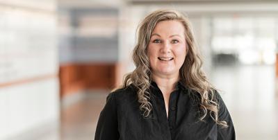 The first to see flames, Holly Turinski coordinated the evacuation of 130 people