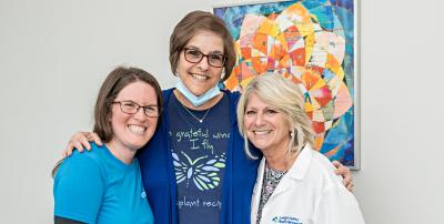 Women will be forever bonded by a kidney transplant that happened at LVHN, part of Jefferson Health.